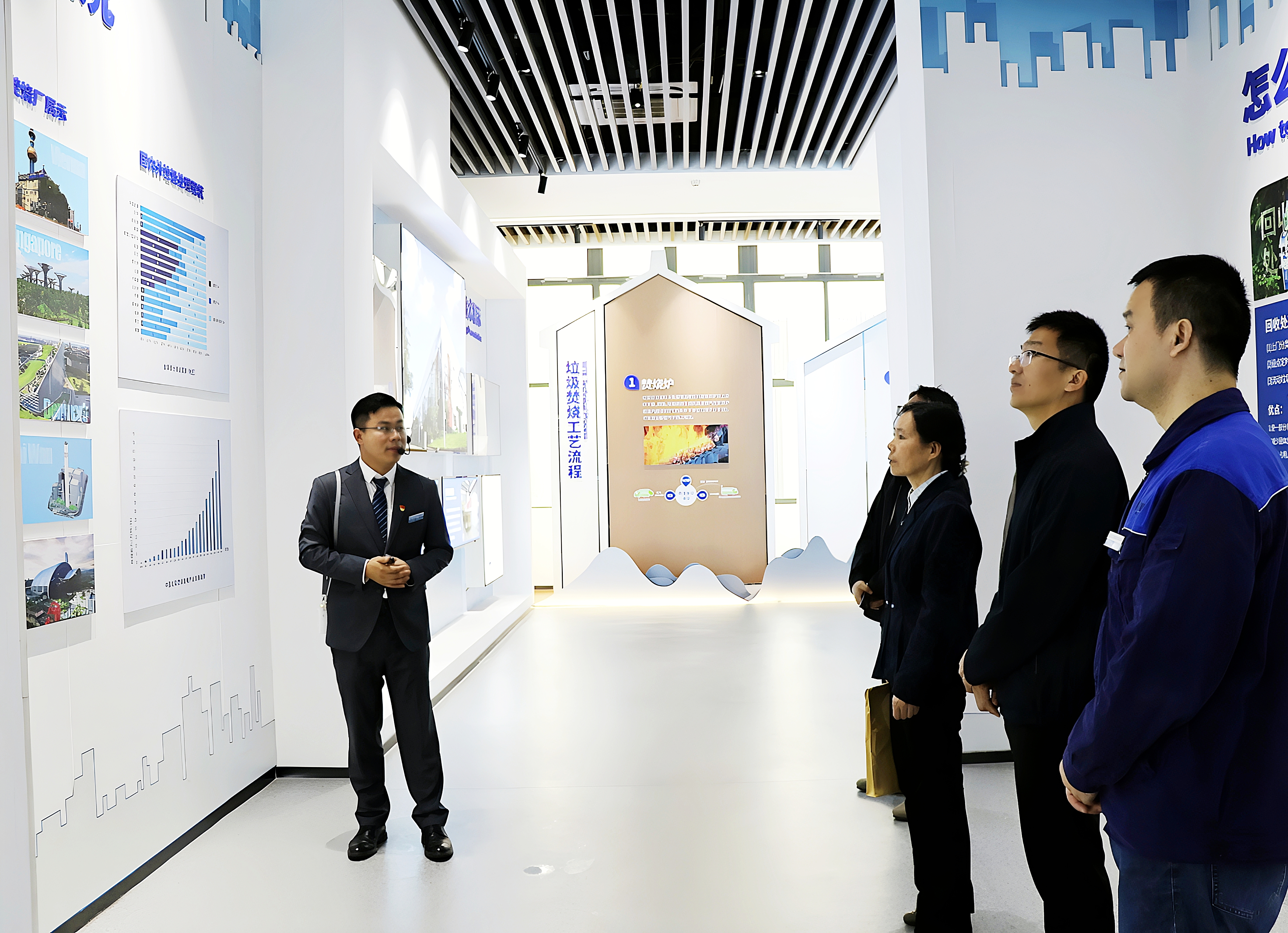 10月17日，安徽省生态环境厅调研六安三峰公司 为环保教育基地注入新动能2.jpg